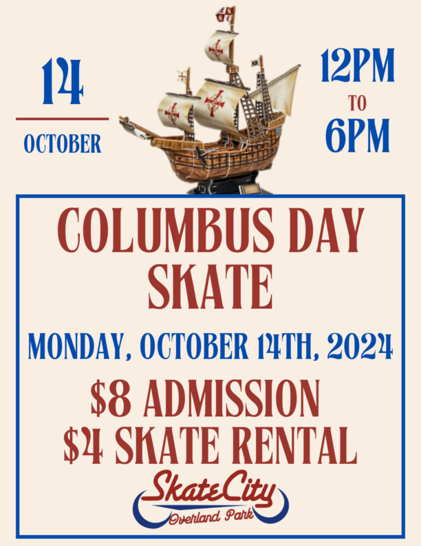 Columbus Day 2024 Flyer