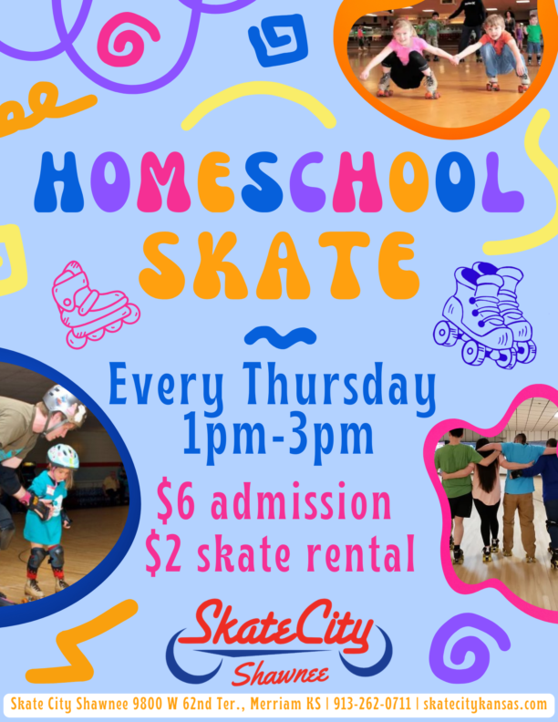 Homeschool Skate Shawnee - Flyer