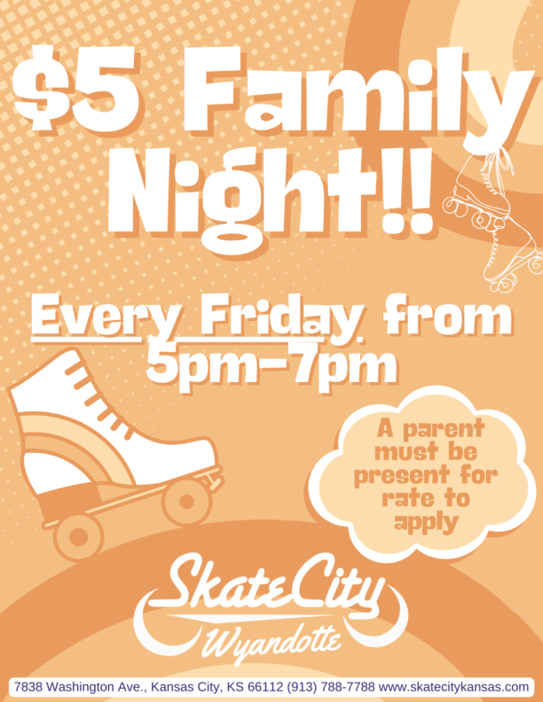 New $5 family Night Flyer