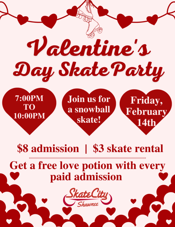 Valentines Day Flyer Shawnee