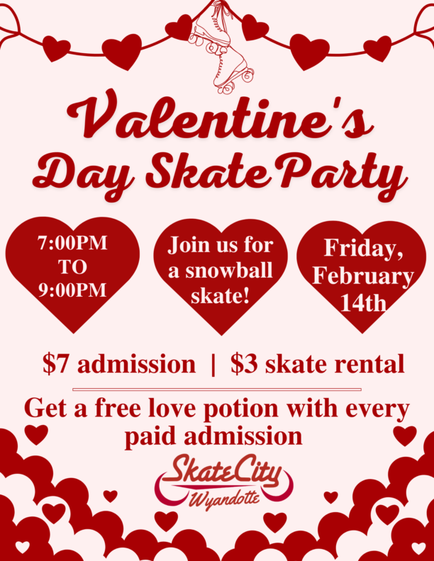 Valentines Day Flyer Wyandotte 2025